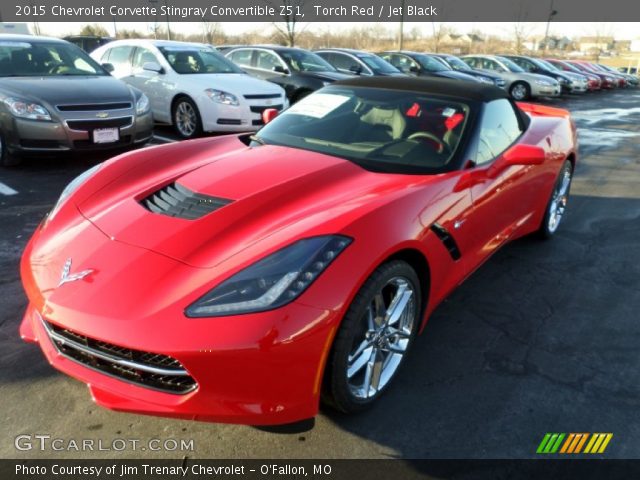 2015 Chevrolet Corvette Stingray Convertible Z51 in Torch Red