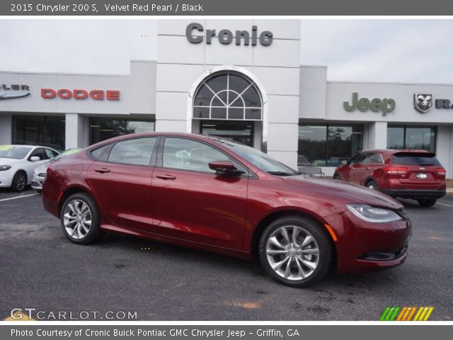 2015 Chrysler 200 S in Velvet Red Pearl