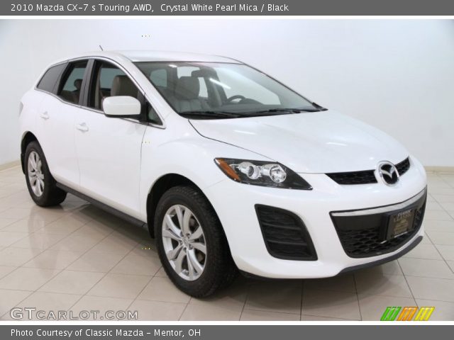 2010 Mazda CX-7 s Touring AWD in Crystal White Pearl Mica