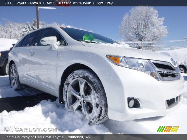 2013 Toyota Venza XLE AWD in Blizzard White Pearl
