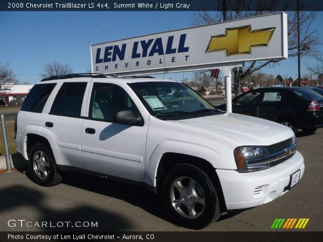 2008 Chevrolet TrailBlazer LS 4x4 in Summit White