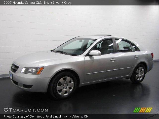 2007 Hyundai Sonata GLS in Bright Silver