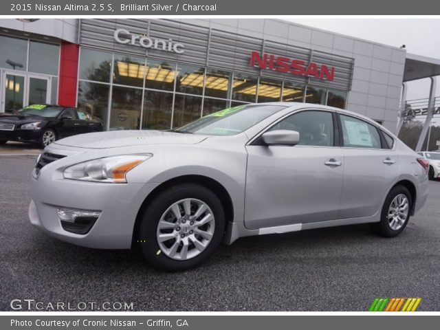 2015 Nissan Altima 2.5 S in Brilliant Silver
