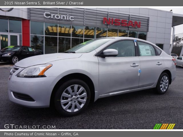 2015 Nissan Sentra S in Brilliant Silver