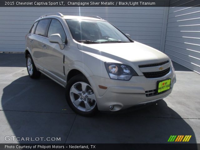 2015 Chevrolet Captiva Sport LT in Champagne Silver Metallic