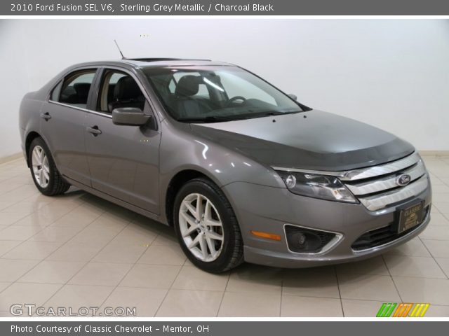 2010 Ford Fusion SEL V6 in Sterling Grey Metallic