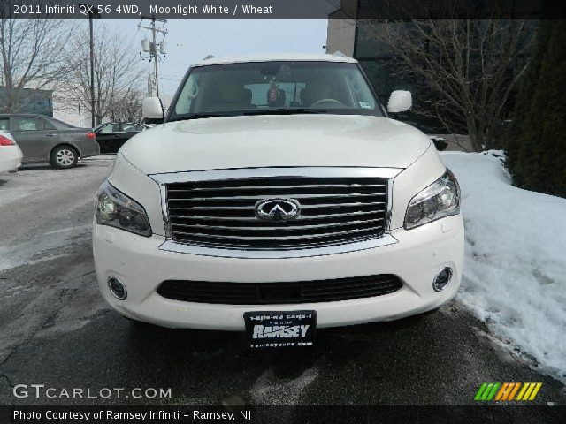 2011 Infiniti QX 56 4WD in Moonlight White