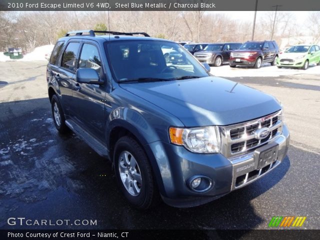2010 Ford Escape Limited V6 4WD in Steel Blue Metallic