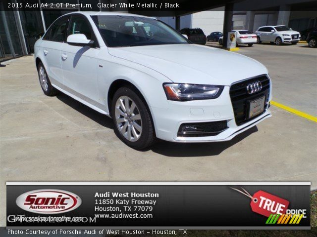 2015 Audi A4 2.0T Premium in Glacier White Metallic