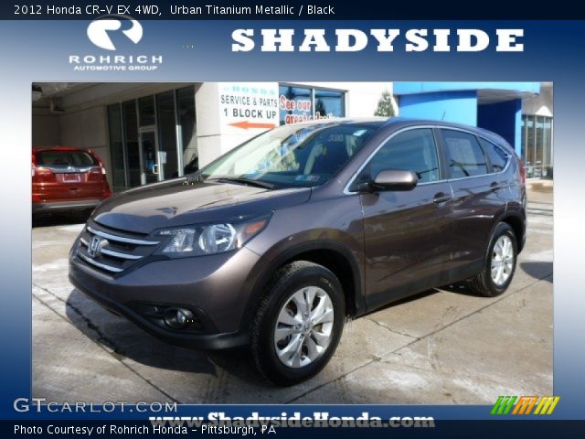 2012 Honda CR-V EX 4WD in Urban Titanium Metallic