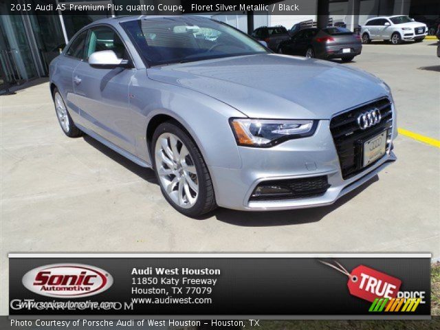 2015 Audi A5 Premium Plus quattro Coupe in Floret Silver Metallic