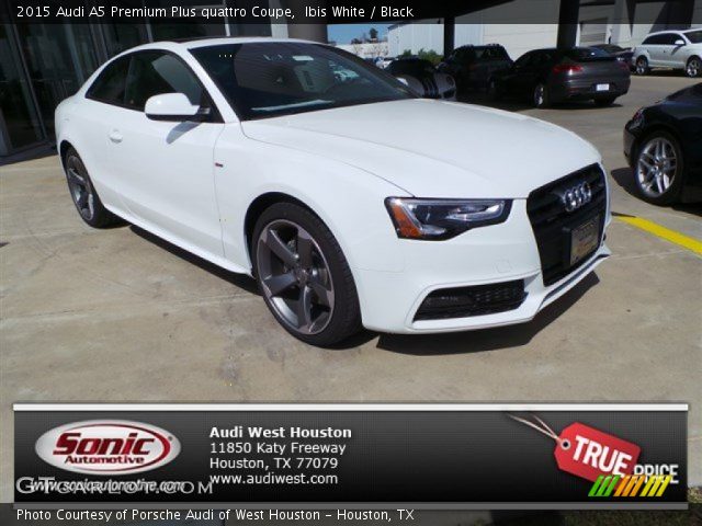 2015 Audi A5 Premium Plus quattro Coupe in Ibis White