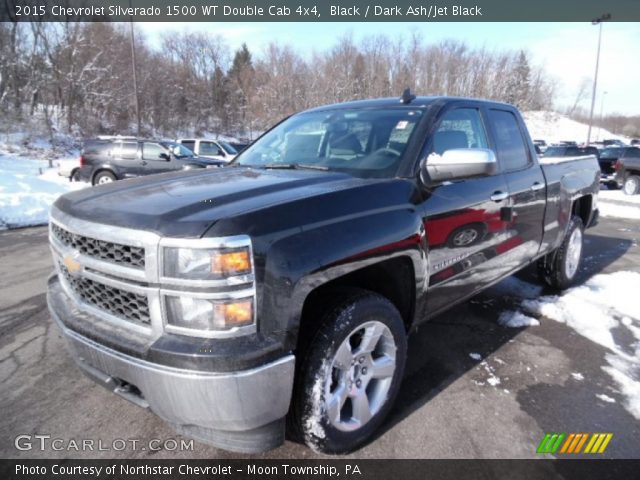 2015 Chevrolet Silverado 1500 WT Double Cab 4x4 in Black