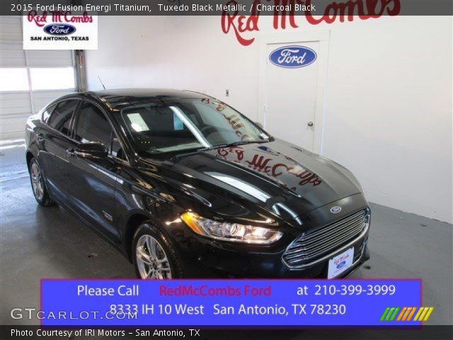 2015 Ford Fusion Energi Titanium in Tuxedo Black Metallic