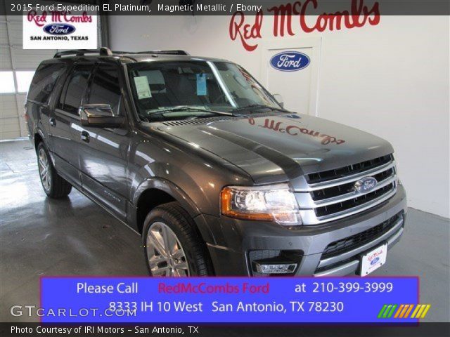 2015 Ford Expedition EL Platinum in Magnetic Metallic