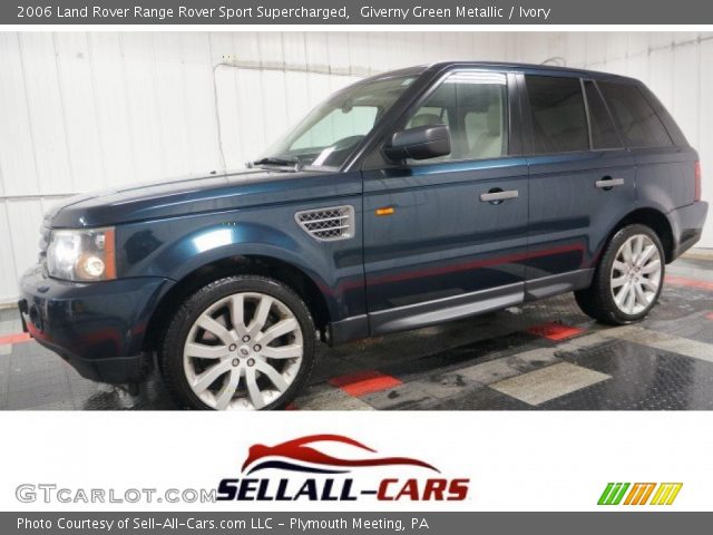 2006 Land Rover Range Rover Sport Supercharged in Giverny Green Metallic