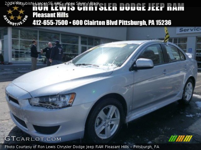 2014 Mitsubishi Lancer SE AWC in Apex Silver