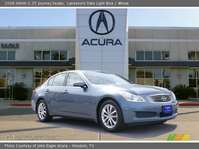 2008 Infiniti G 35 Journey Sedan in Lakeshore Slate Light Blue