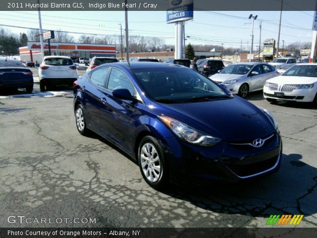 2011 Hyundai Elantra GLS in Indigo Blue Pearl