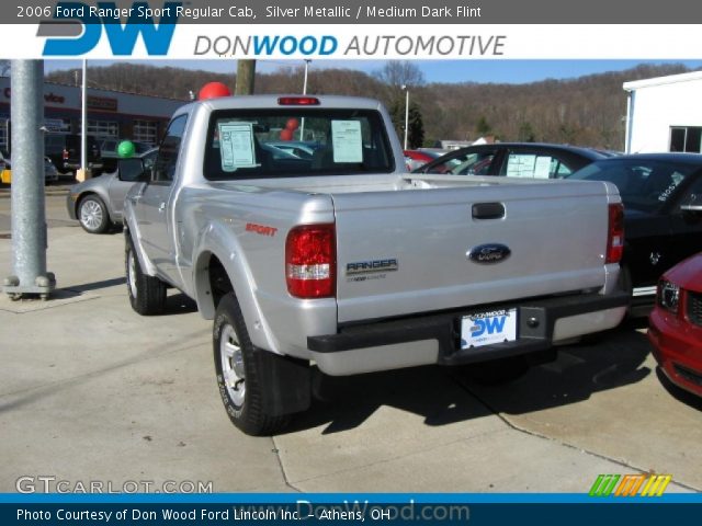 2006 Ford Ranger Sport Regular Cab in Silver Metallic
