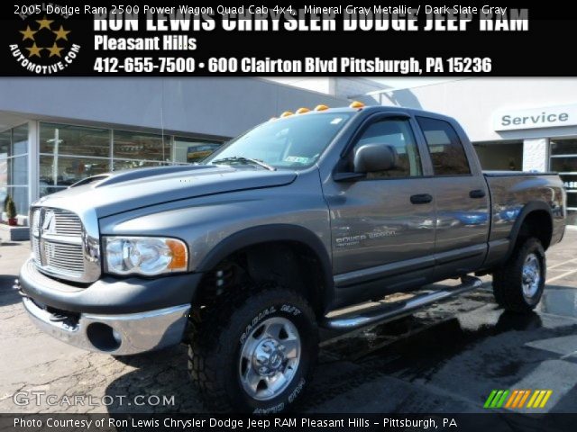 2005 Dodge Ram 2500 Power Wagon Quad Cab 4x4 in Mineral Gray Metallic