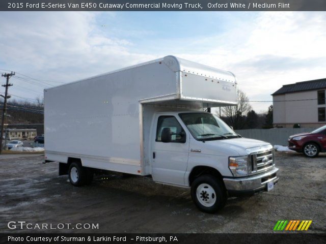 2015 Ford E-Series Van E450 Cutaway Commercial Moving Truck in Oxford White