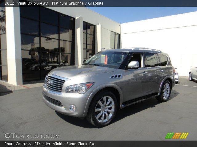 2012 Infiniti QX 56 4WD in Platinum Graphite