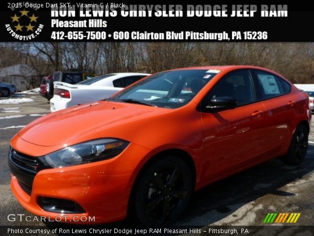 2015 Dodge Dart SXT in Vitamin C