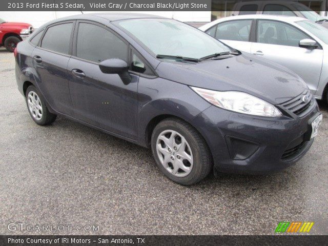 2013 Ford Fiesta S Sedan in Violet Gray