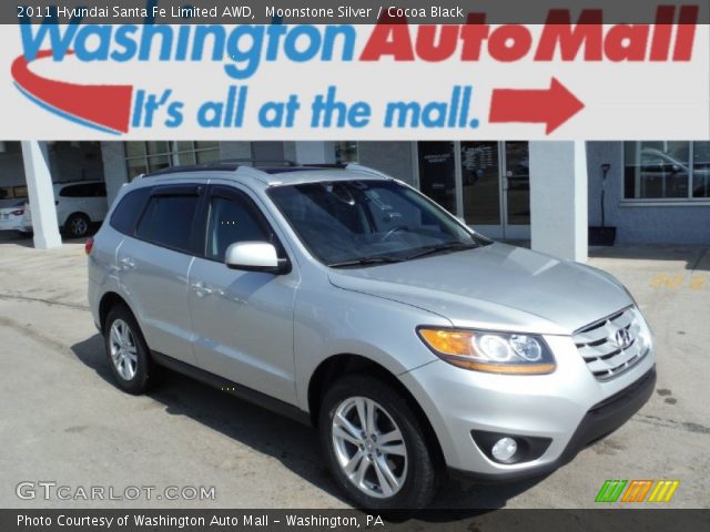 2011 Hyundai Santa Fe Limited AWD in Moonstone Silver