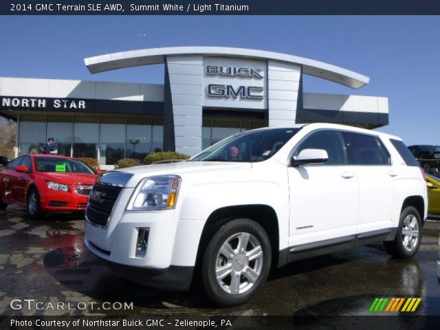 2014 GMC Terrain SLE AWD in Summit White