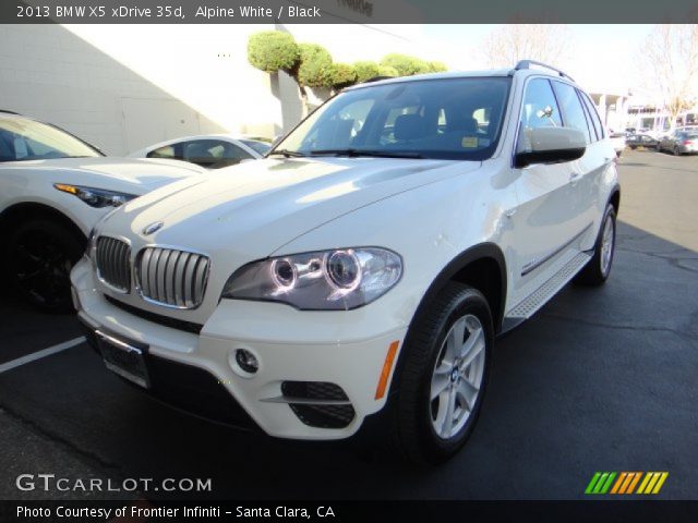 2013 BMW X5 xDrive 35d in Alpine White