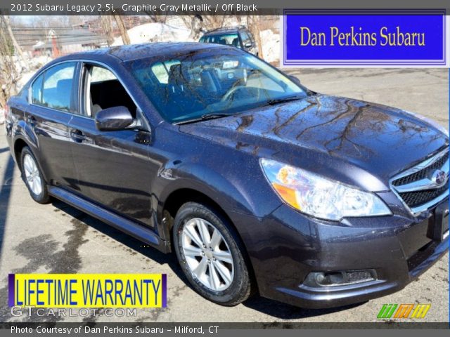 2012 Subaru Legacy 2.5i in Graphite Gray Metallic