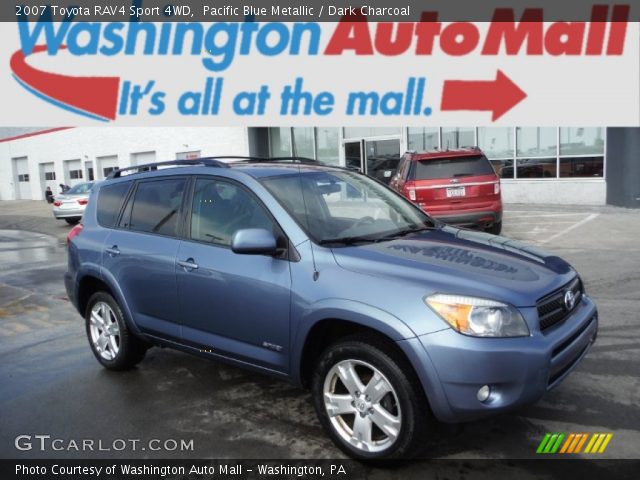 2007 Toyota RAV4 Sport 4WD in Pacific Blue Metallic