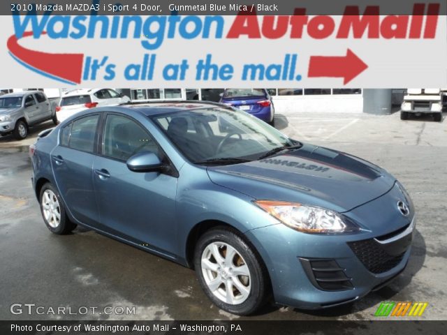 2010 Mazda MAZDA3 i Sport 4 Door in Gunmetal Blue Mica