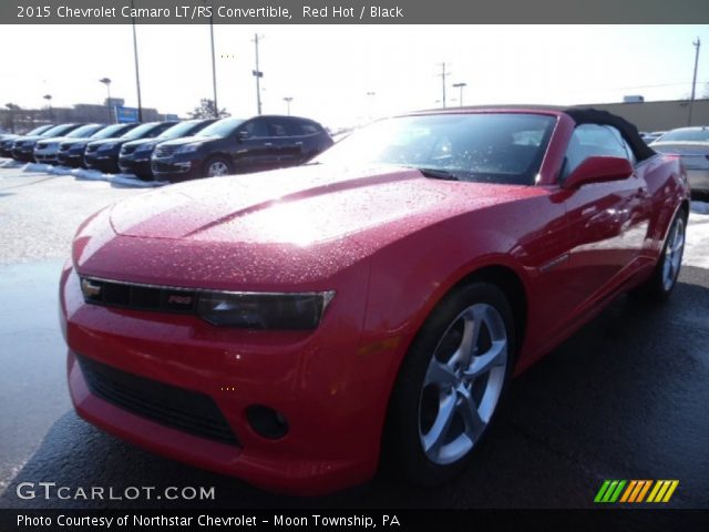 2015 Chevrolet Camaro LT/RS Convertible in Red Hot