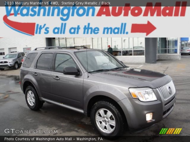 2010 Mercury Mariner V6 4WD in Sterling Grey Metallic