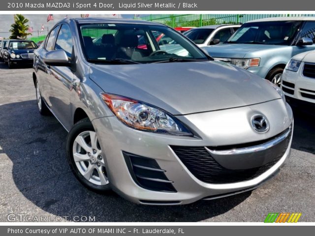 2010 Mazda MAZDA3 i Sport 4 Door in Liquid Silver Metallic