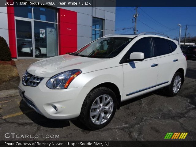 2013 Nissan Rogue SL AWD in Pearl White