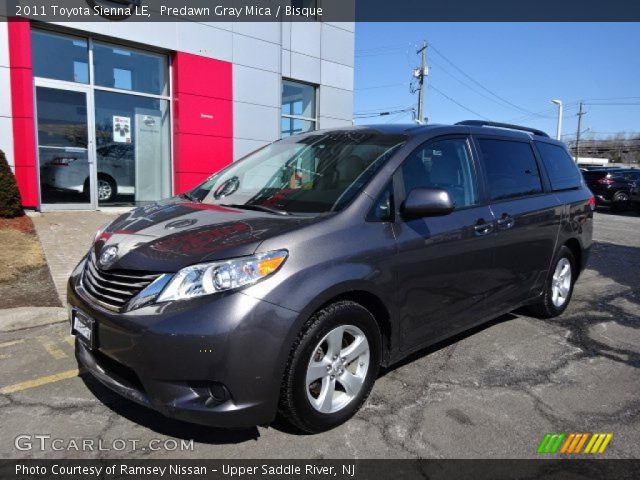 2011 Toyota Sienna LE in Predawn Gray Mica