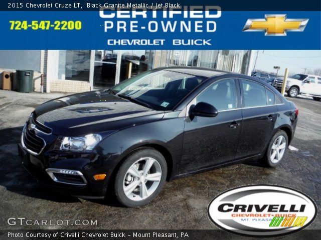 2015 Chevrolet Cruze LT in Black Granite Metallic