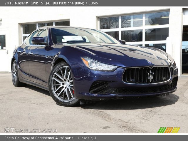 2015 Maserati Ghibli S Q4 in Blu Passione (Blue)