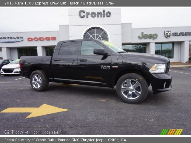 2015 Ram 1500 Express Crew Cab in Black