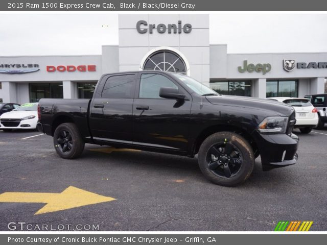 2015 Ram 1500 Express Crew Cab in Black