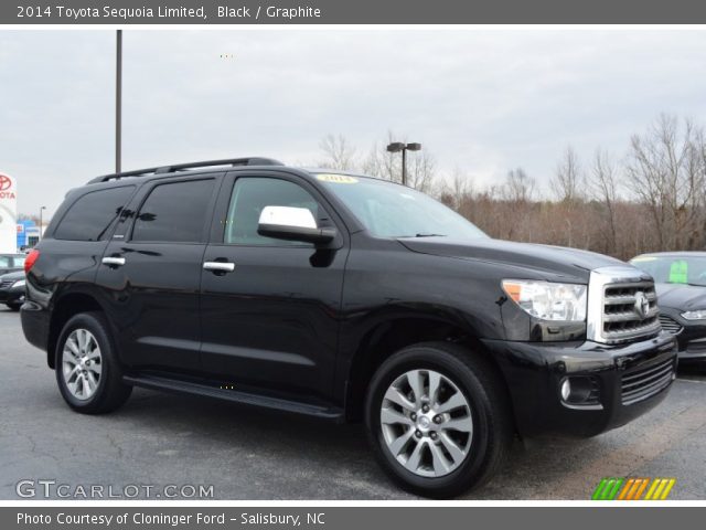 2014 Toyota Sequoia Limited in Black
