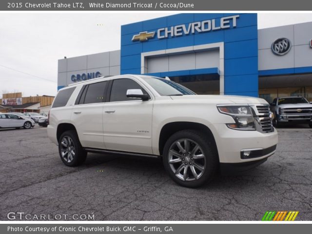 2015 Chevrolet Tahoe LTZ in White Diamond Tricoat