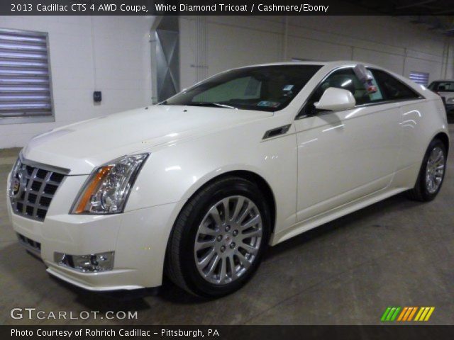 2013 Cadillac CTS 4 AWD Coupe in White Diamond Tricoat