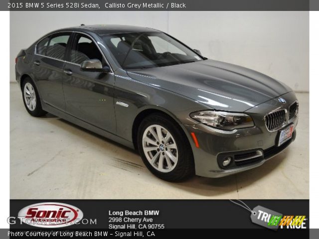 2015 BMW 5 Series 528i Sedan in Callisto Grey Metallic