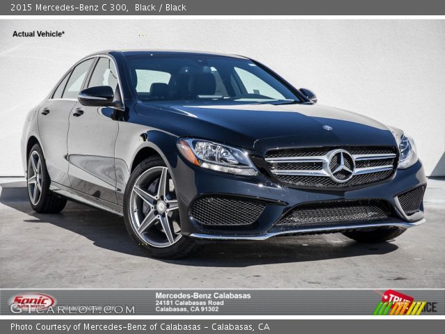 2015 Mercedes-Benz C 300 in Black