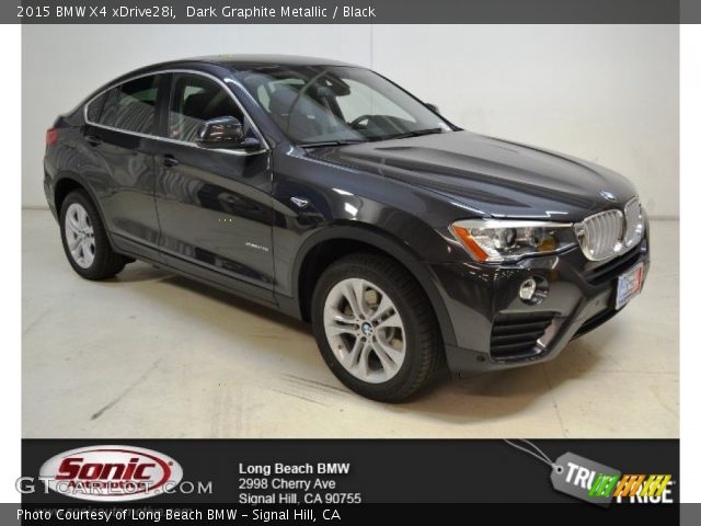 2015 BMW X4 xDrive28i in Dark Graphite Metallic